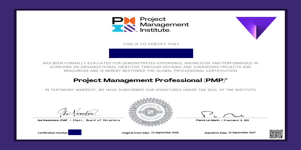 The Benefits of Amplifying Your MBA with a PMP
